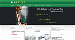 Desktop Screenshot of idsiafrica.com