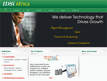 Tablet Screenshot of idsiafrica.com